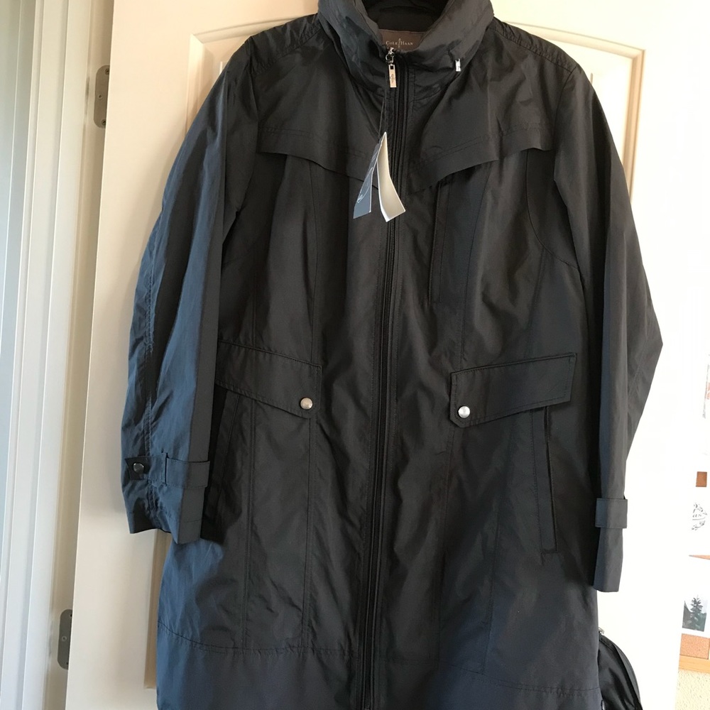 Cole Haan NWT Rain Jacket - XL